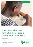 What Makes Child Labour Harmful And What Does It Mean For The Cocoa ...